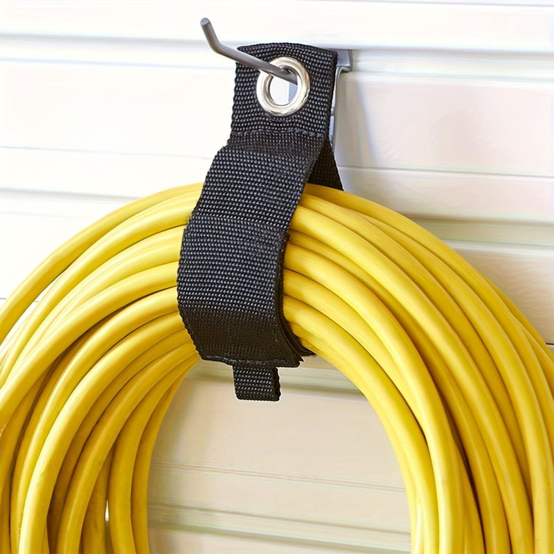 3pcs Extension Cord Holder Organizer, Storage Straps for Garden Hose Storage and Garage Wall Organization