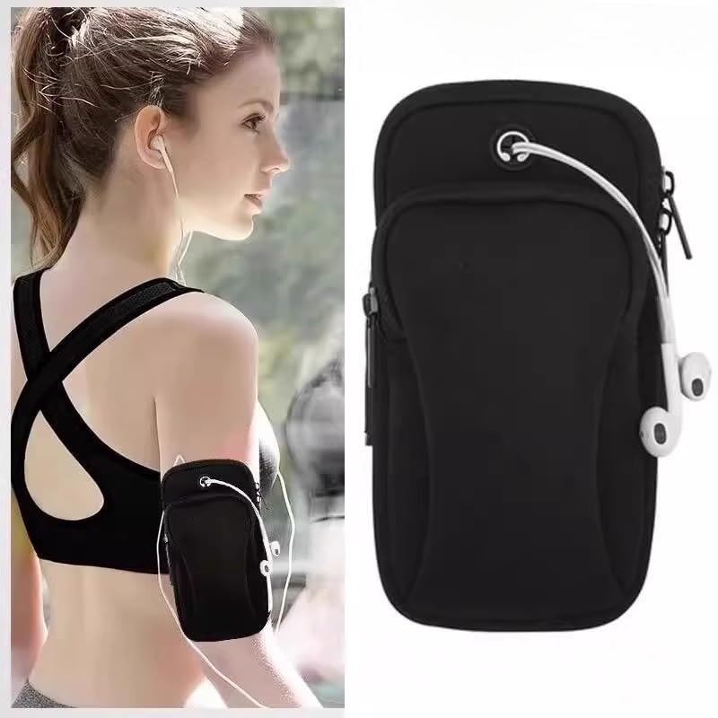 Outdoor Cycling Running Arm Bag Portable Fitness Storage Pouch Sports Phone Pouch Suitable for Outdoor Fitness Jogging Hiking Daily Workout Armband