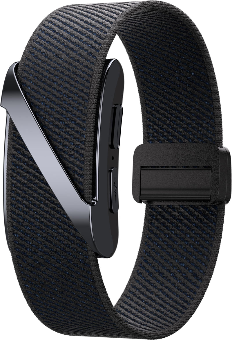 Yihou Screenless Fitness Tracker 24/7 Heart Rate Sleep Monitor Smart Bracelet Fall Detection SOS Alert 1ATM Waterproof Pedometer Step Counter Band Long Battery Life Health Tracker for iOS & Android Black