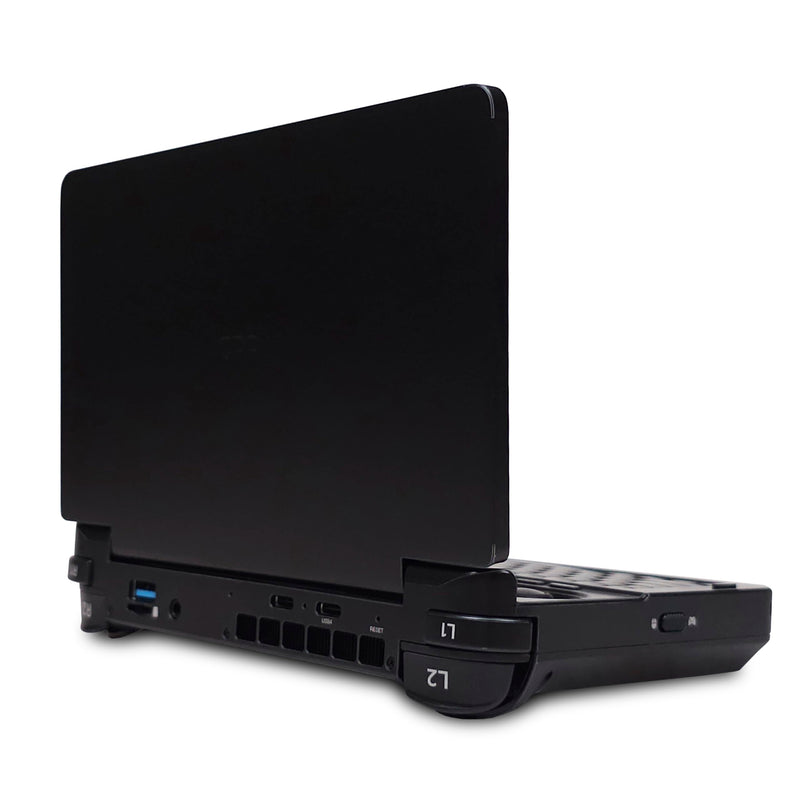 GPD Win Mini 2025 Skin, Black Edition, Full Wrapping 3M Matte Vinyl Skin for GPD Win Mini 2025 (Designed by POP SKIN) ★Does NOT FIT for the 2023 Oculink Version and 2024 USB A Version.