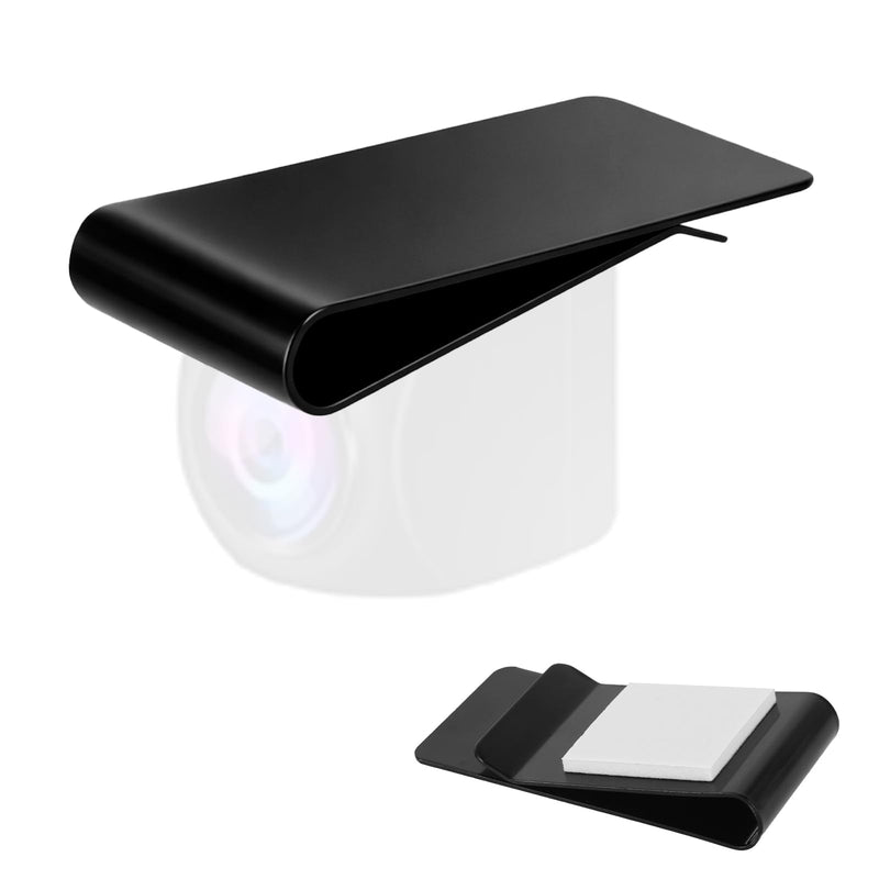 Universal Rear Window Dash Cam Mount, Slide-Down Stainless Steel Vehicle Dash Cam Mount Compatible with All Square Cameras, Easy to Install