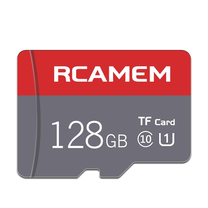 128GB Micro Memory Card with Adapter TF Card Class 10 for Camera | Compatible with smartphones, tablet, dash cam, drones, sports camera, surveillance etc