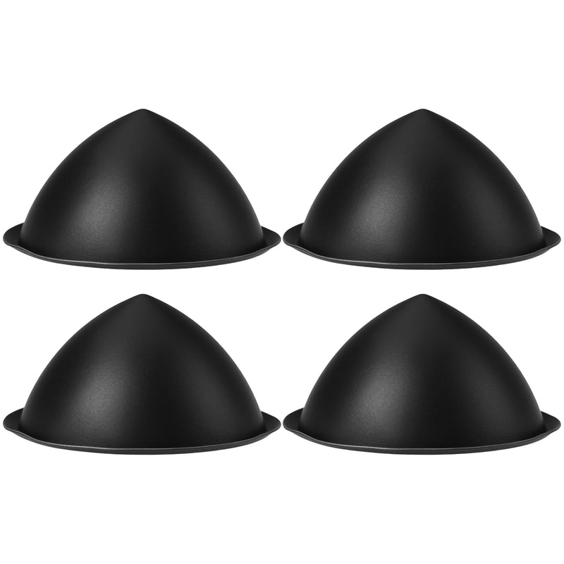 4 Pack 34 mm Speaker Dust Caps Dome Glue On Plastic Compatible with Home Audio DIY Repair 34mm