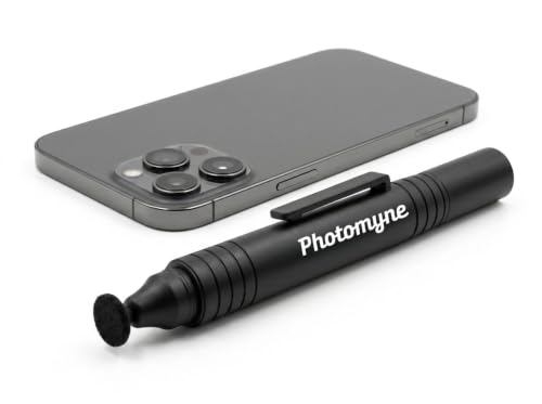 Photomyne Camera Lens Cleaning Pen – Dual-Sided Multifunction Cleaning Brush for iPhone & Android Camera Lenses, Photo Scanning, DSLR Cameras & Optical Equipment