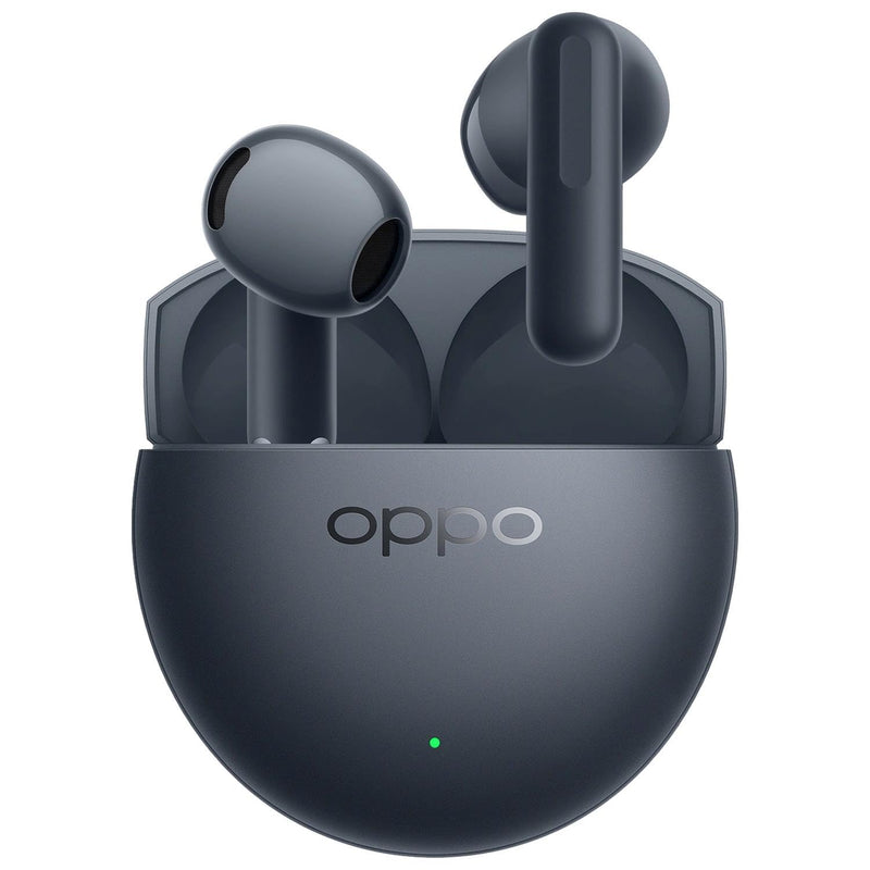 OPPO Enco Air5s True Wireless Earbuds, Adaptive Noise Cancelling Semi-in-Ear Headphones, Triple-Mic AI Clear Calls, 12mm Dynamic Driver, Spatial Audio, Bluetooth 6.0, 48H Playtime, Midnight Black
