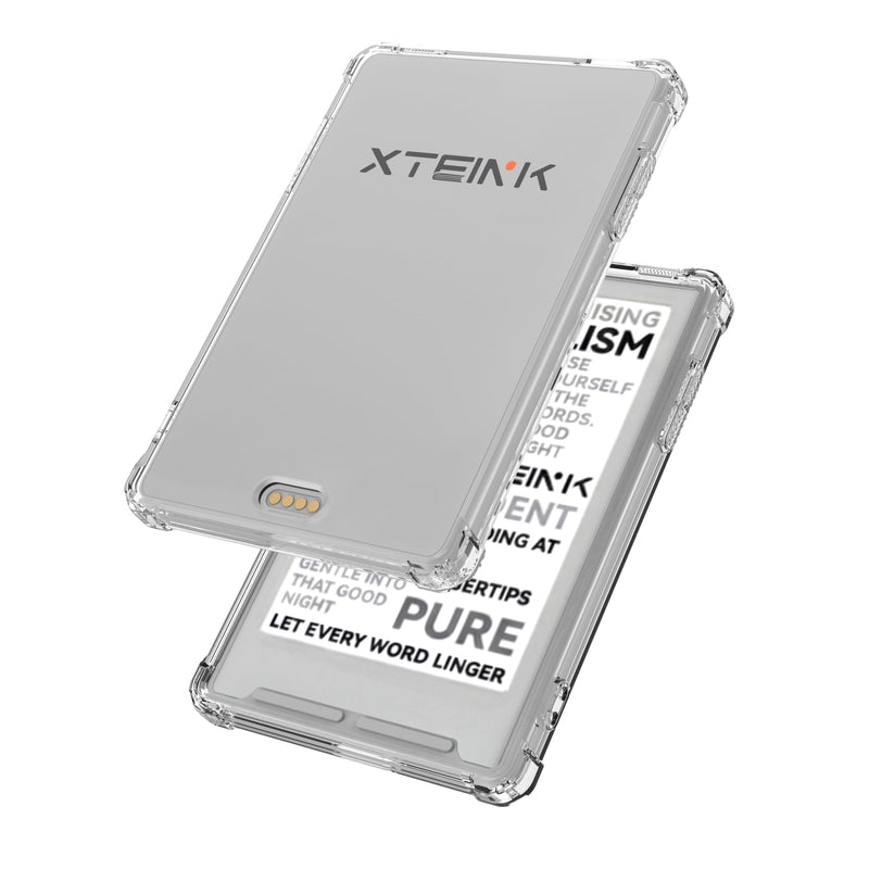 Aircawin for 3.7'' Xteink X3 E-Reader Case Clear 2026,Soft TPU Back Cover | Slim Clear Cover for Xteink X3 E-Book,Shockproof Anti-Scratch Anti-Yellow Lightwheight-Crystal