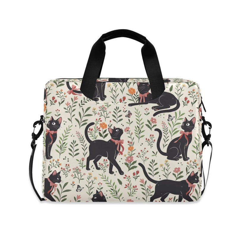 Cute Cat Laptop Case 15.6 in Computer Bag | Waterproof Laptop Briefcase Laptop Bag for Women & Men Cute Cat