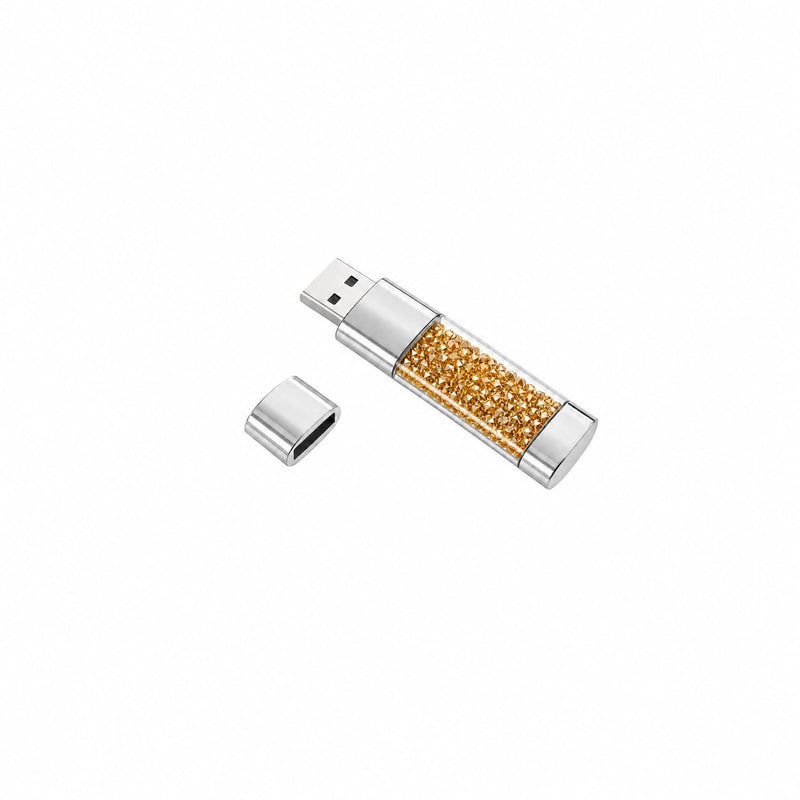 64GB USB Flash Drive –USB Stick Offers Photo/Video Storage, The External Storage Jump Drive is Compatible with Pc (Apricot)(Available Space: ~58GB)