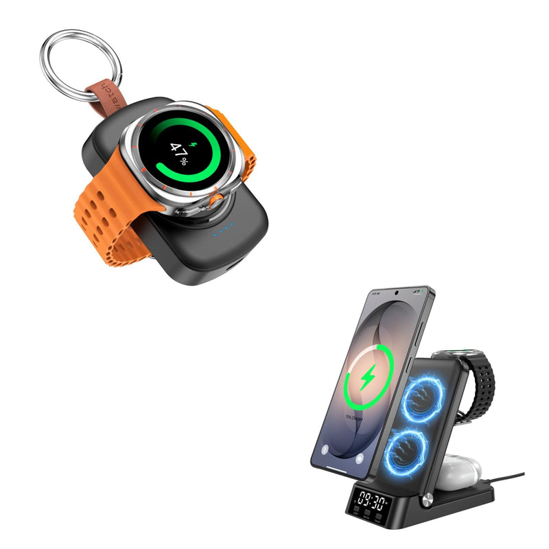 for Samsung Galaxy Watch Charger,4 in 1 Charging Station