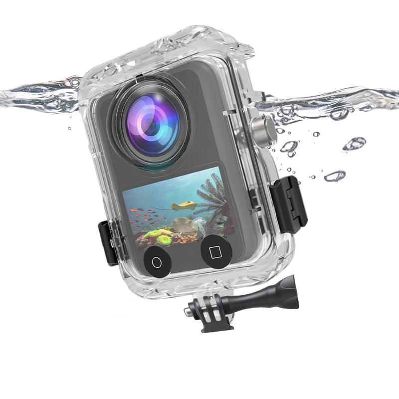 PCTC 131FT Invisible Dive Case for DJI OSMO 360 | Underwater Diving Housing Waterproof Case with Bracket Anti-Fog Inserts for DJI Osmo 360 Accessories