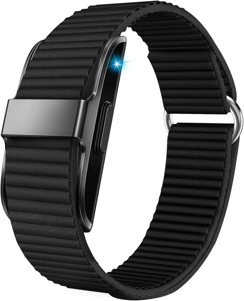 Fitness Tracker for Men Women, Health Activity Fitness Trackers with Sleep Tracker, 24/7 Heart Rate/Blood Pressure/HRV/Stress Monitor, IP68 Bracelet Watch, Free App for Android iPhone, 2 Bands Black Adjustable
