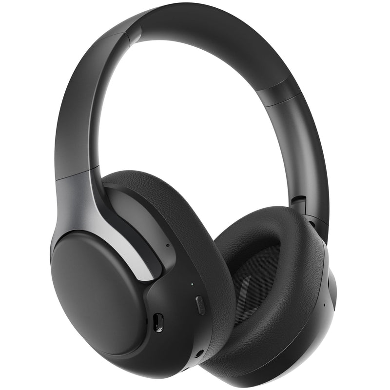 Oraolo Hybrid Active Noise Cancelling Headphones, Wireless Over-Ear Headphones with Deep Bass Sound, Bluetooth 6.0, 70H Playtime, Foldable Comfort Headphone for Travel/Work/Home