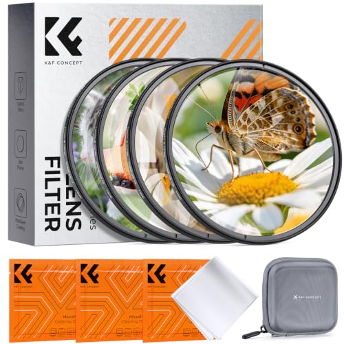 K&F CONCEPT 52mm +1+2+4+10 Close Up Lens Set