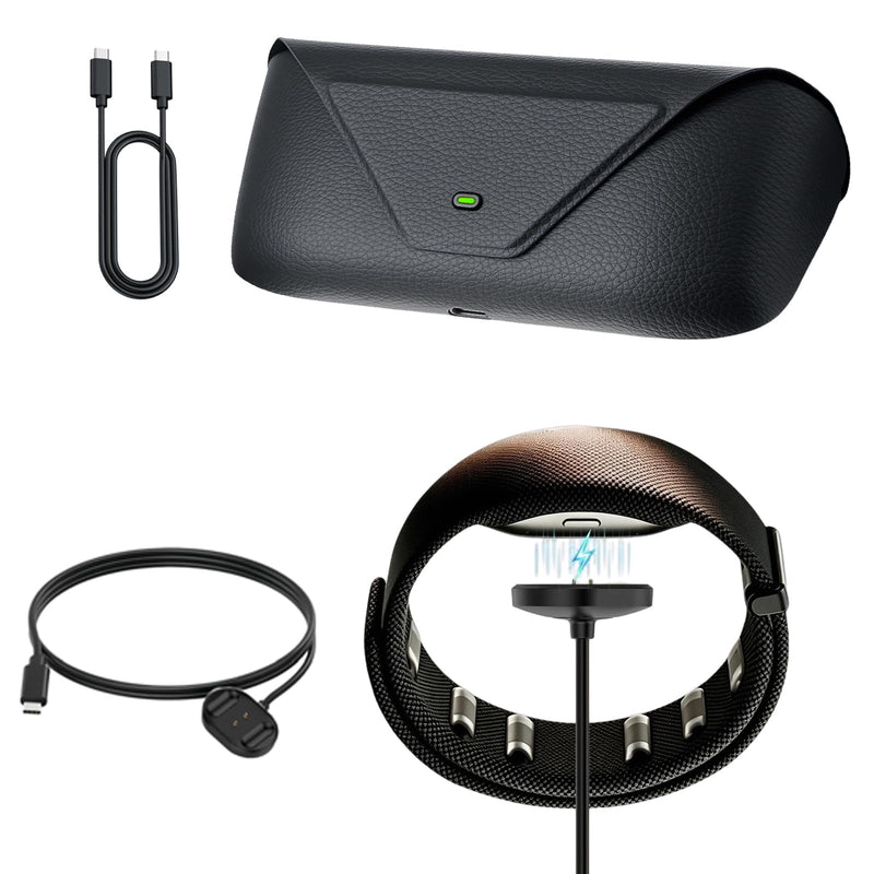 Ray-Ban Meta Charging Case + Magnetic Charging Cord for Neural Band