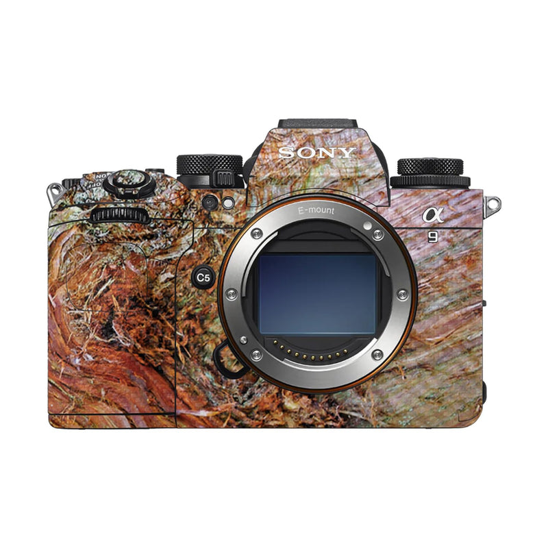 Carbon Fiber Camera Skin Compatible with Sony Alpha 9 III (2024) - Woodlands - Premium 3M Vinyl Protective Wrap Decal Cover - Easy to Apply | Crafted in the USA by MightySkins Alpha 9 III (2024) Textured Carbon Fiber Finish