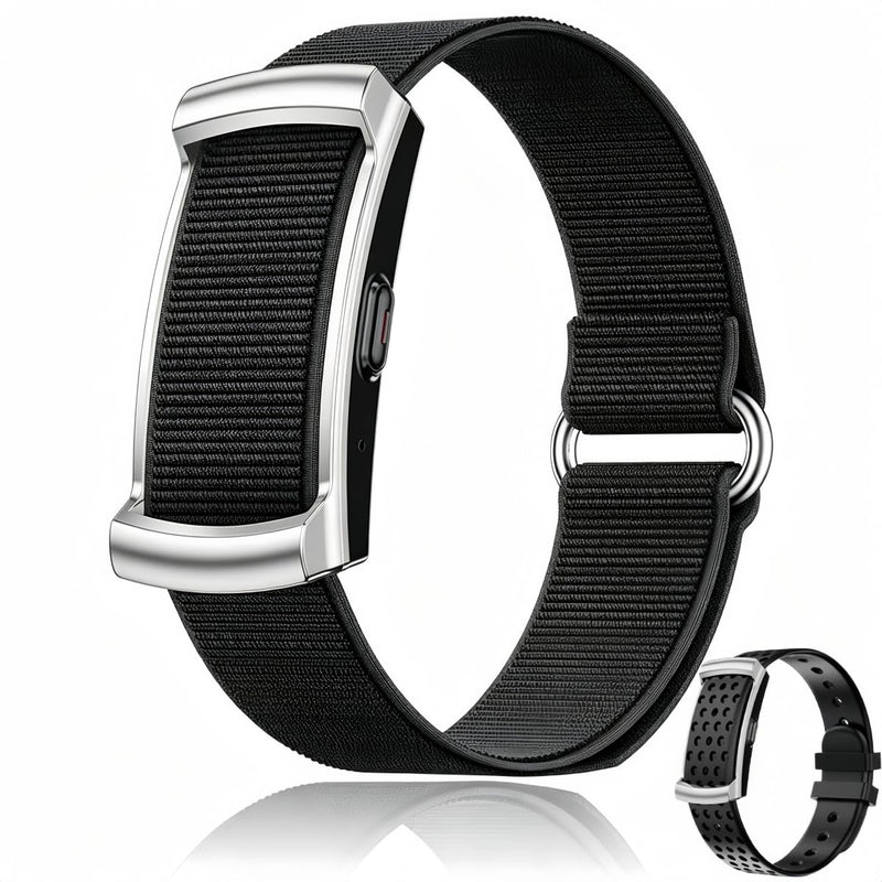 Smart Bracelet for Women Men, Screenless Activity Fitness Trackers, 24H Sleep Tracker, Group Share Smart Band with Free APP, 2 Strap.,