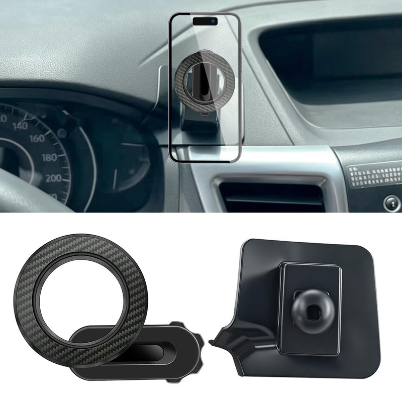 Car Phone Holder Mount for Honda CR-V CRV 2012-2016 Accessories | Magnetic Cellphone Stand, Cell Phones Navigation Charging Screen Cradles,Double 360°Rotation,for Magsafe Magnet Accessory