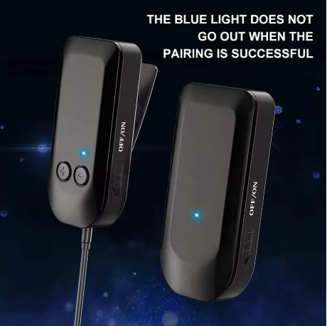 Professional 2.4G Wireless Microphone Set, Wireless Lavalier Microphone with Lavalier Lapel Mics, Compatible with Bus Amplifier, PA Speaker, Home Theater and Public Speaking, Wedding, Presentations