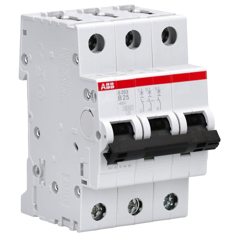ABB S203-B25 Automatic Circuit Breaker 25 A Single pack