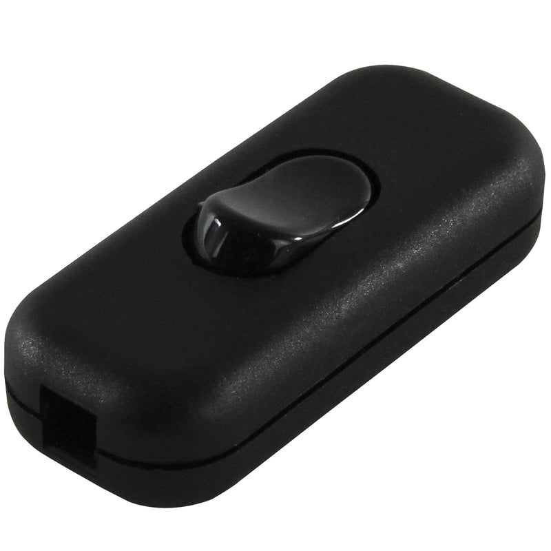 4smile.shop Intermediate Switch 6 Amp 2 Pin, Black, 0509075555
