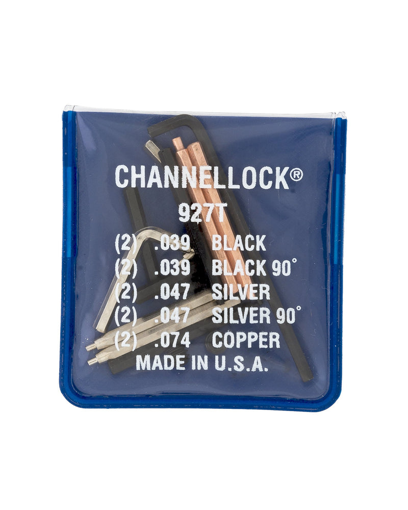 Channellock 927T Universal Tip Kit, 5-Tips 927 Replacement Tip Kit Snap ring pliers