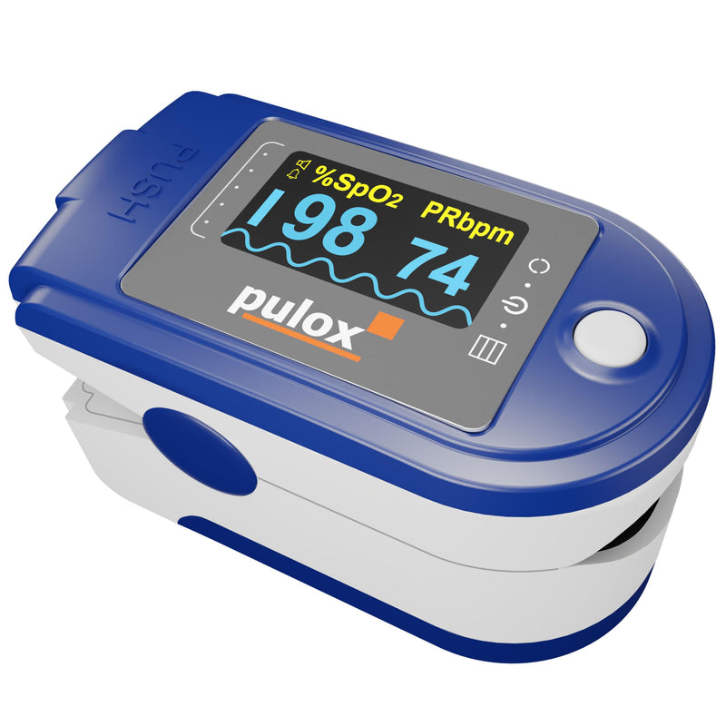 [AUSTRALIA] - Pulox PO-250 Pulse Oximeter with OLED Colour Display, Software and Accessories 