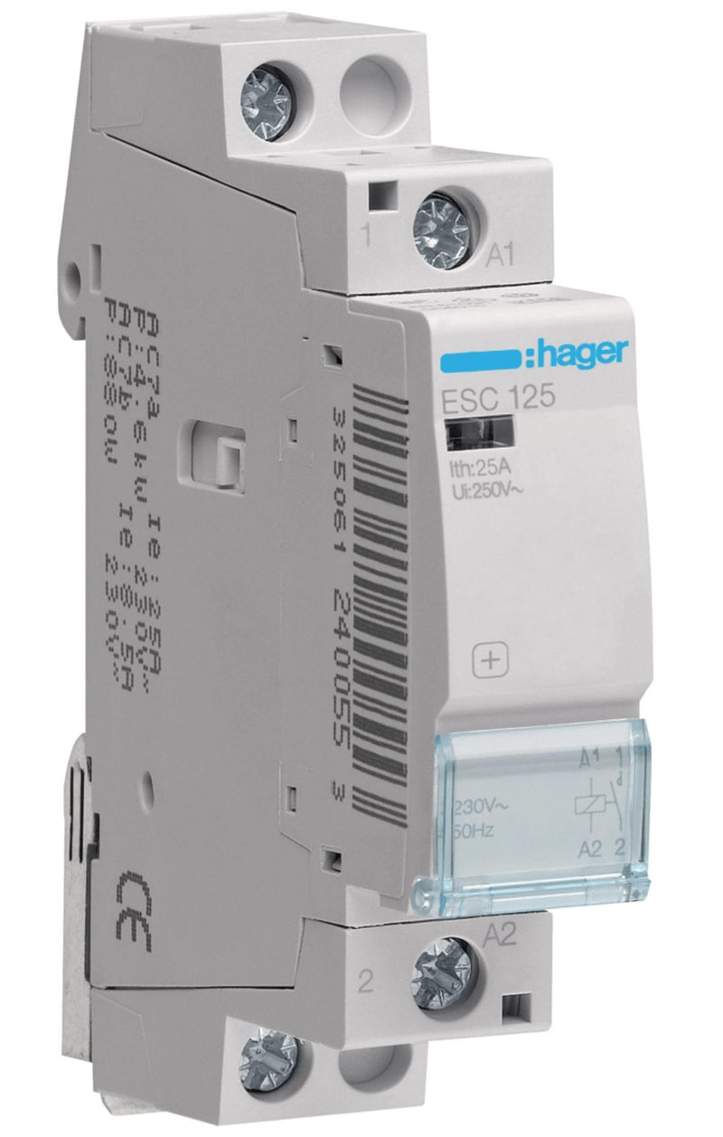 Hager ESC125 Schütze , 25A, 1S, 230V