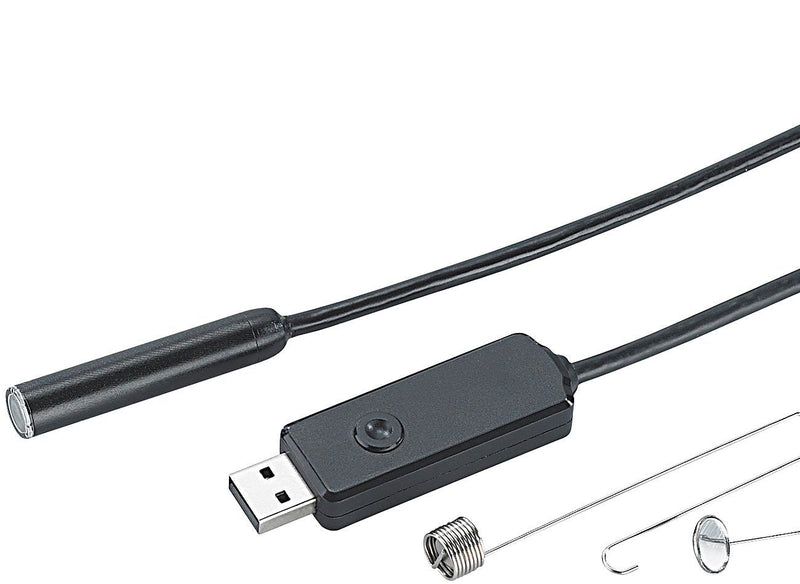 Somikon Wasserfeste USB-Endoskop-Kamera mit 7m-Kabel & LEDs
