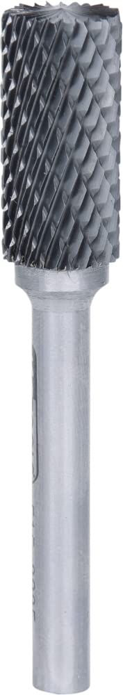 KS Tools 515.3235 Hard metal cylinder rotary burr form A with spur gearing, 12mm