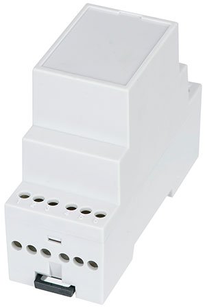 [AUSTRALIA] - H-Tronic HUT 2-C, grey, white, ABS (UL 94V0), 35 x 71 x 90 mm, clip-on mounting, not waterproof 