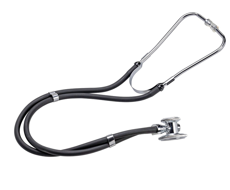 Rappaport dual head stethoscope with accessory of Medi-Inn color: Black PZN 04459008 1 Stück (1er Pack)
