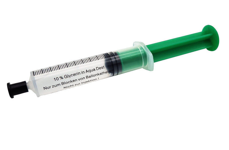 [AUSTRALIA] - Blocker Syringe Pack of 5 | 10 ml Water/Glycerine Mix | for Balloon Catheter, Catheter, Urinary Bladder Catheter | Syringe Syringes | Individually Sterile Packed 