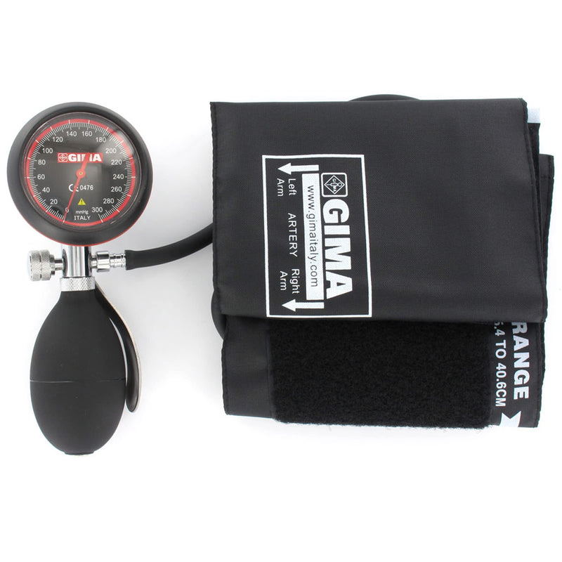 [AUSTRALIA] - London blood pressure meter, professional sphygmomanometer, black cuff nero 