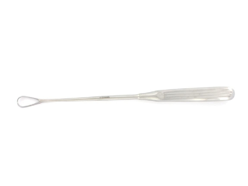 [AUSTRALIA] - GIMA 26813 Sims Uterine Curette, Sharp, 8 mm Wide, 26 cm 