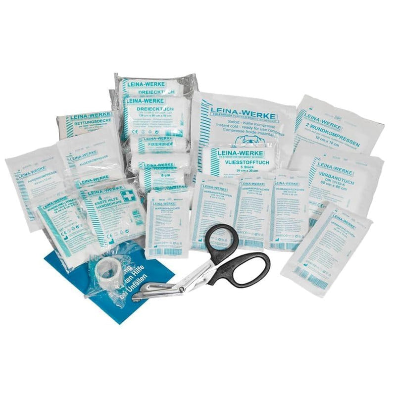 LEINA-WERKE REF 24000 First Aid Refill Pack DIN 13157 in Foil Bag, Transparent