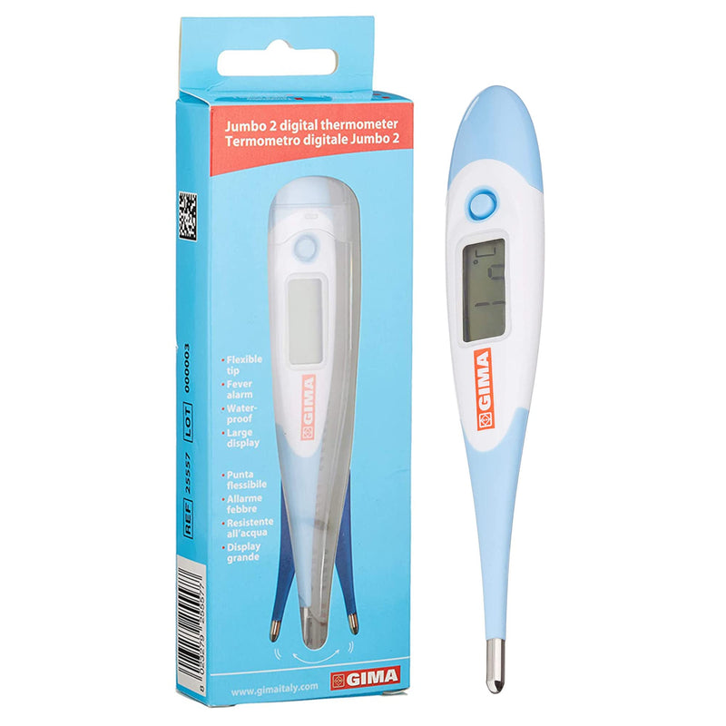 GIMA 25557 Jumbo2 Digital Thermometer, fever thermometer, reliable thermometer, classic thermometer - °C
