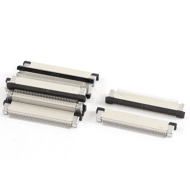 [AUSTRALIA] - uxcell Bottom Port 40Pin 0.5mm Pitch FFC FPC Ribbon Sockets Connector 10 Pcs 