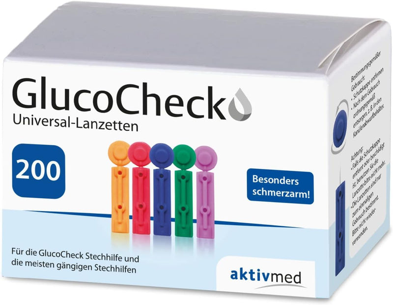 GlucoCheck Universal Lancets (Pack of 200)