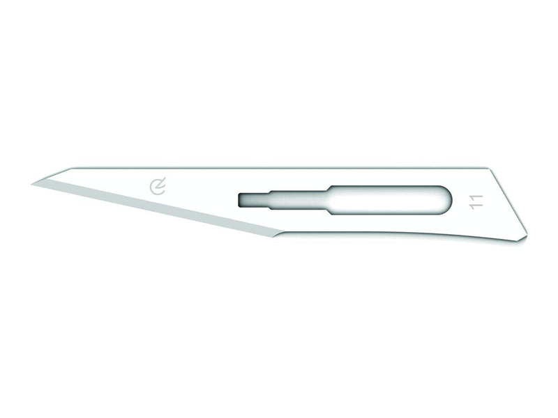 [AUSTRALIA] - GIMA - Sterile Disposable Carbon Steel Blade No.11 Pack of 100 27001 11 