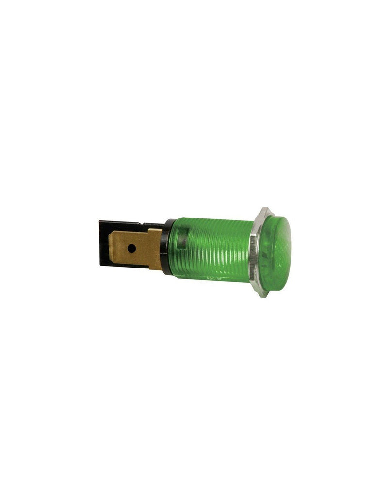 [AUSTRALIA] - Perel - HRJC220V Signal Light 14mm 230VAC Green LED Wall Mounted 124041 