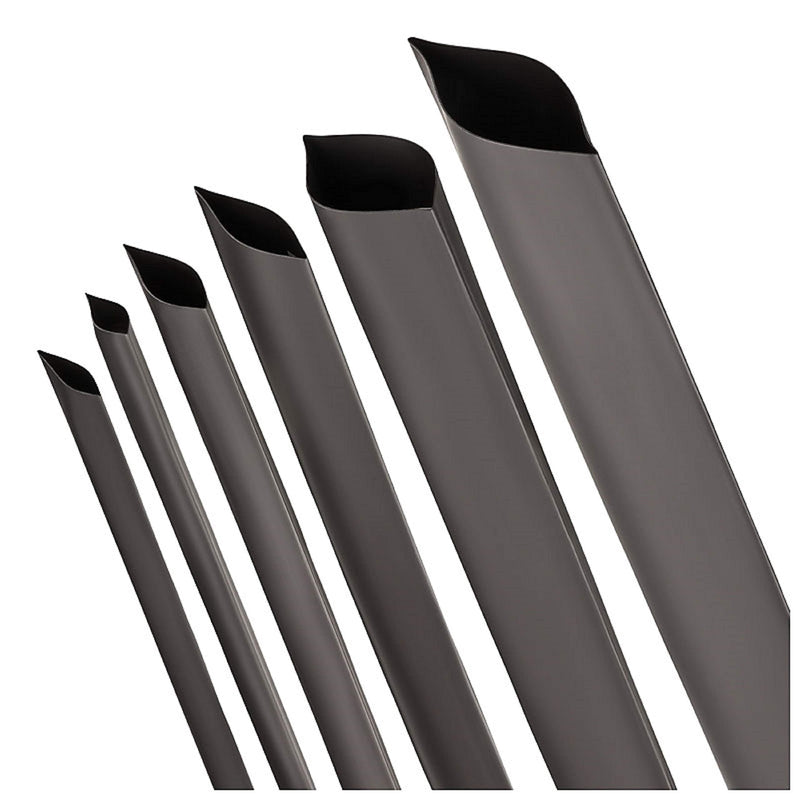 [AUSTRALIA] - Isolatech Heat Shrink Tubing 2:1 Black Selection of 13 Diameters and 6 Lengths 30mm 1 metre. 