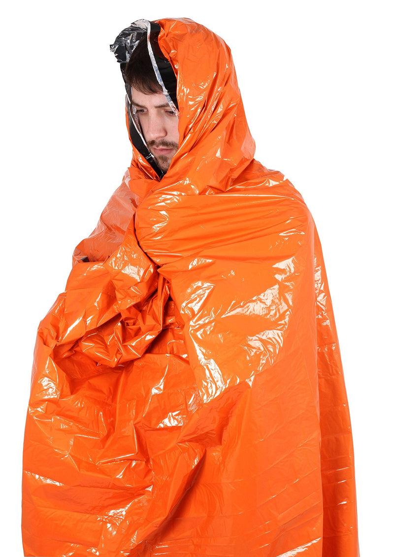 [AUSTRALIA] - Lifesystems Heatshield Emergency Thermal Bag for Hiking, Mountaineering and Outdoor Survival Single 