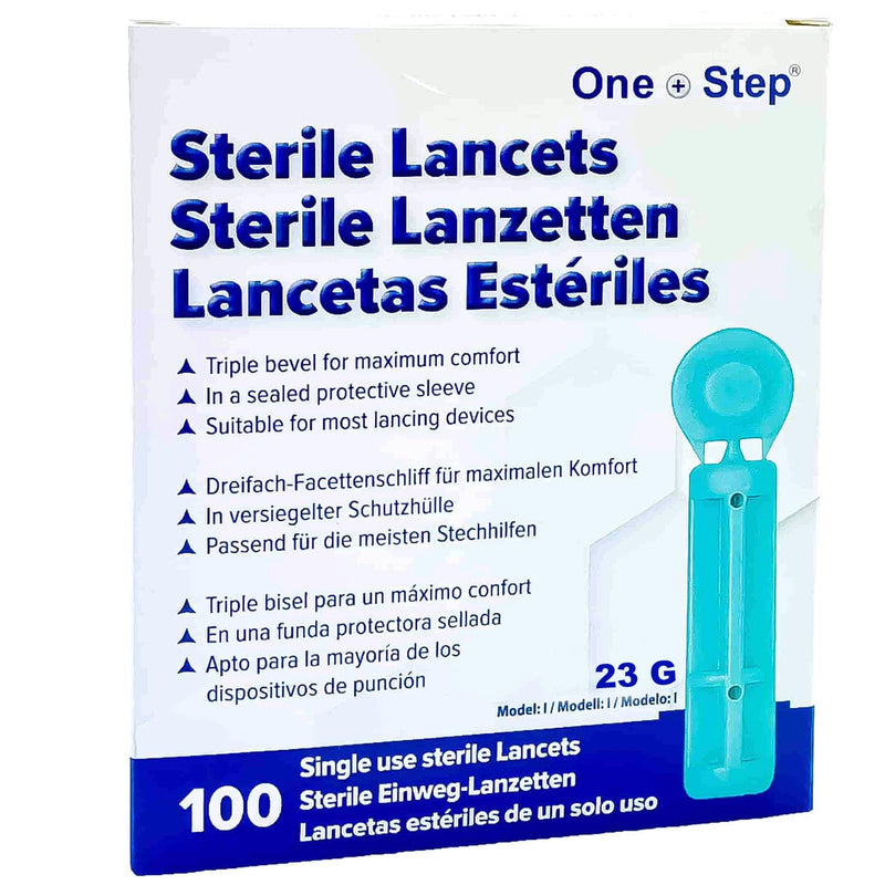 50 × 28G Blood Lancets - Manufacturer Confirmed Universal Compatible (PiC Indolor, Microlet, FreeStyle, Abbott, OneTouch, SD & More) - Sterile Disposable Lancets for Lancing Aids & Blood Glucose