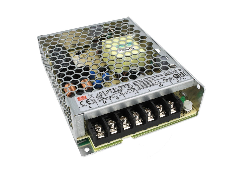 Switching Power Supply 108W 24V 4,5A ; MeanWell LRS-100-24 ; Transformer Driver