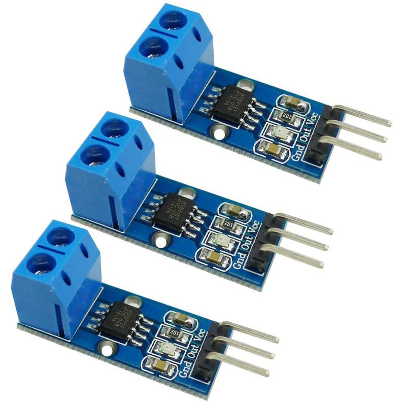 [AUSTRALIA] - Aihasd Current Sensor ACS712 20 A Range Current Sensor Module f ¨ ¹ R Arduino 