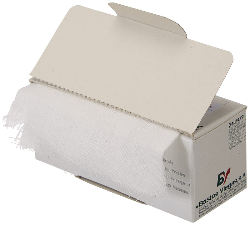 [AUSTRALIA] - Bastos Viegas 59410 Cotton Gauze Roll 80 cm x 1 m 