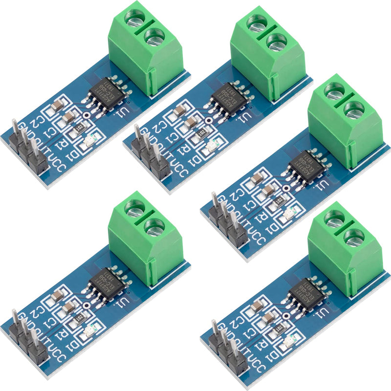 AZDelivery 3 x ACS712 20A Amp Current Sensor Range Module Current Sensor Compatible with Arduino