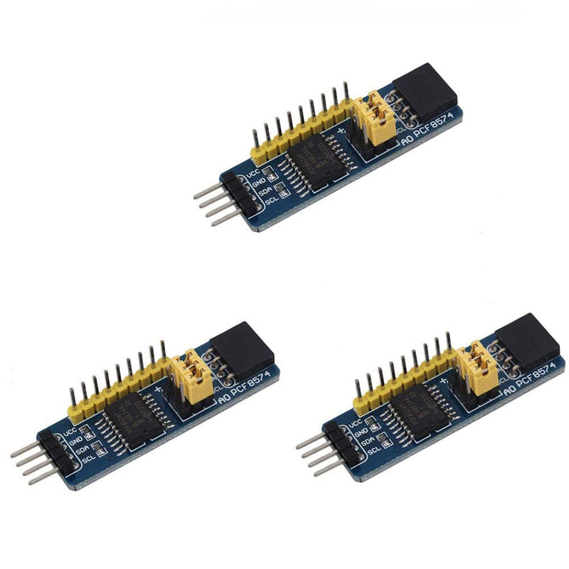 Dollatek 3pcs PCF8574 IO Expansion Board I/O Expander I2 °C Bus Analysis Development Module