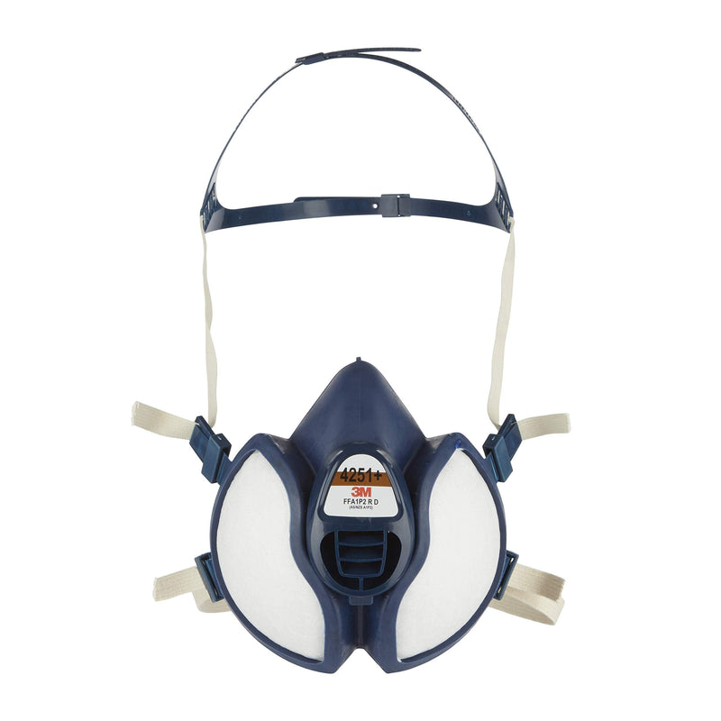 [AUSTRALIA] - 3M Maintenance-Free Half-Face Respiratory Protection Mask, Filter 4251+ Single 