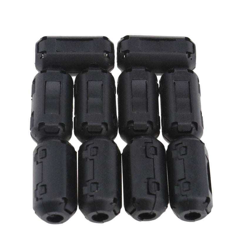 OTOTEC 10x EMI Entstörfilter Ferritfilter Ferritkern Klappferrit für Kabel 7mm Kabel-Clip